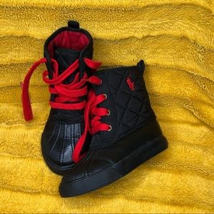 Toddler Boys Polo boots.